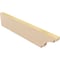 Ekena Millwork 2in. W x 8in. H x 36in. L Mediterranean Woodgrain TimberThane Rafter Tail, Primed Tan RFTUR02X08X36MEDRCPR - alternate 5